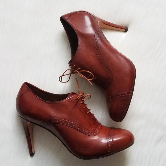 Cole Haan Shoes - Cole Haan Nike Air Violet Oxford Heeled Pump | 8